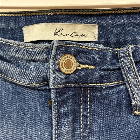 KanCan Dark Blue Distressed Skinny Jeans - Picture 4 of 7